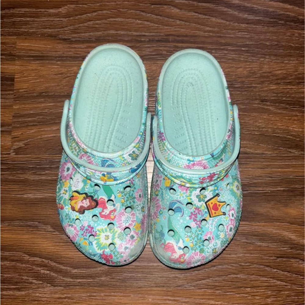 Disney Crocs Ariel The little mermaid floral